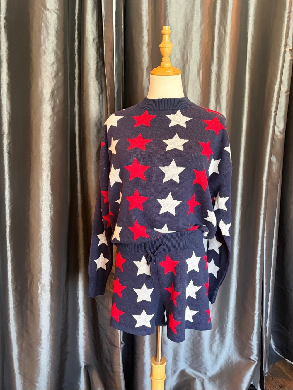 Beach Riot 2 Piece Navy Knit Set